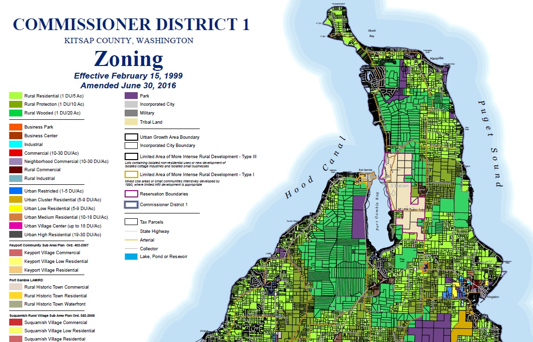 District 1 Zoning Map